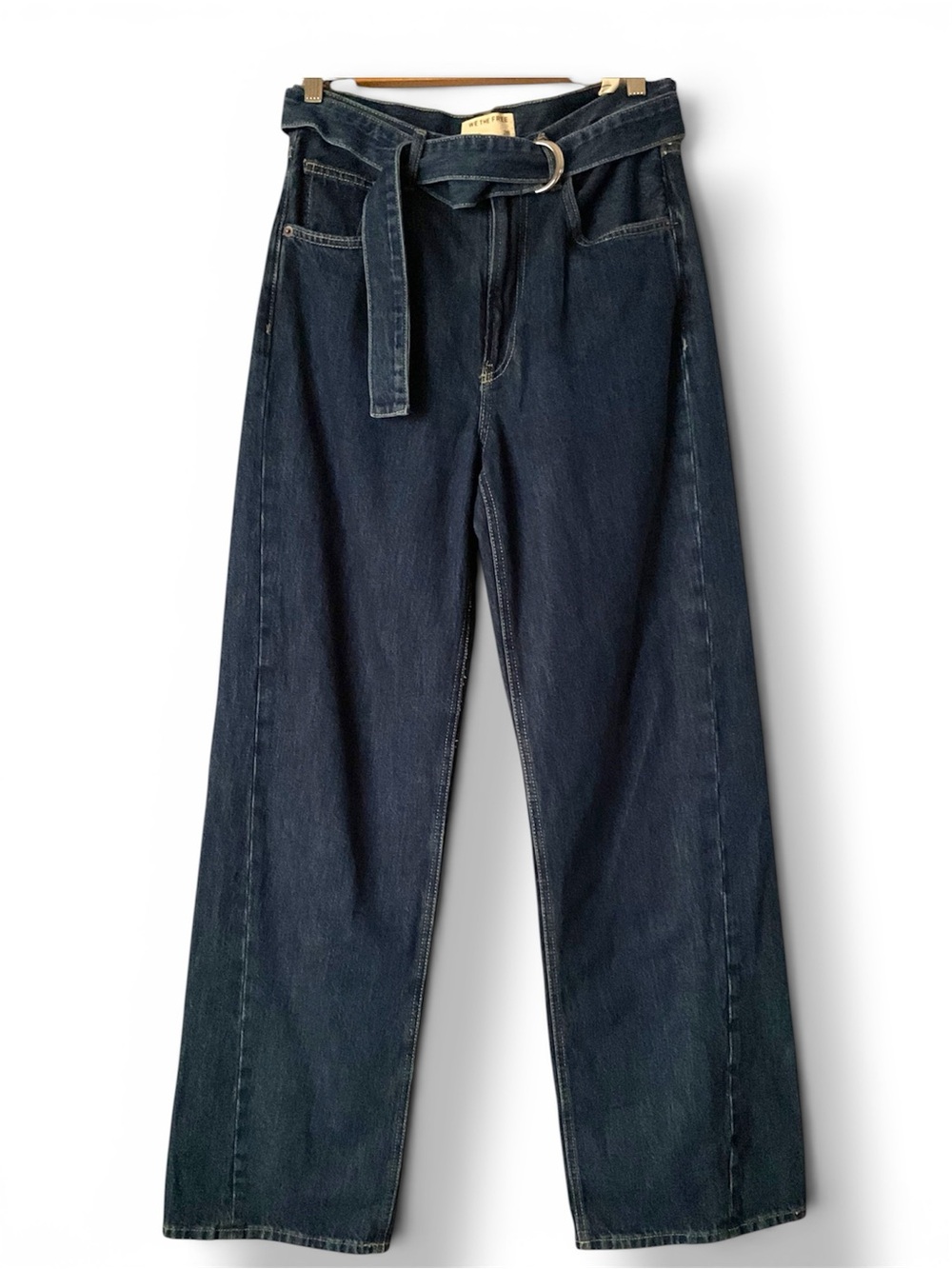 We The Free East Bay Cuffed straight Jeans Sz 28 denim pants - Picture 4 of 16